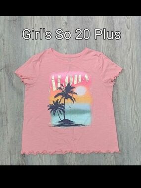 Girl's 20 Plus Set Of 2 T-shirts